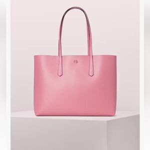 Kate Spade Molly Large Leather Tote in Rococo Pink